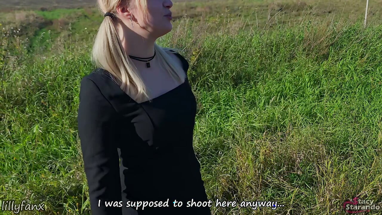 Outdoor Nude Photoshoot Turns Into Hard Facesitting & Pussy Worship