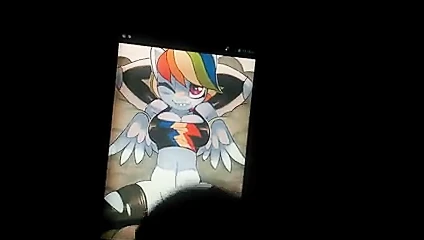 SoP - Anthro Rainbow Dash