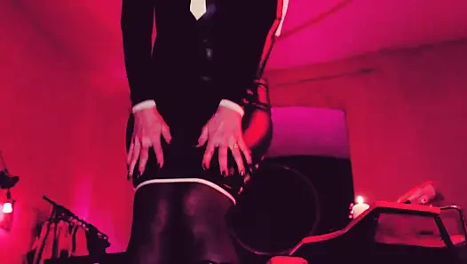 Nyonya eva lateks biarawati fetish dewi dominatrix milf bdsm femdom hot