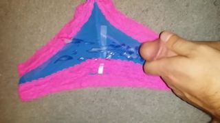 cumshot on panties