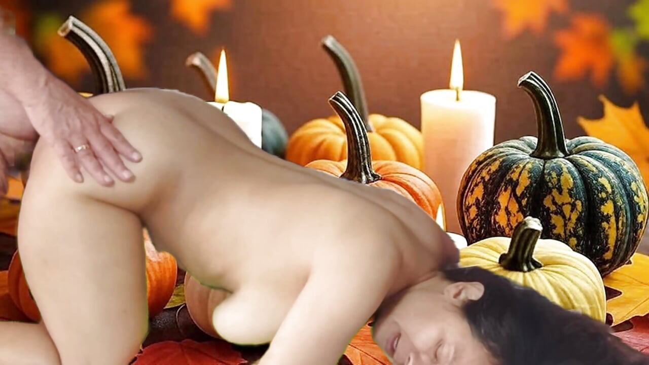 Žhavý sex halloweenský piknik s Garabasem a Olgou