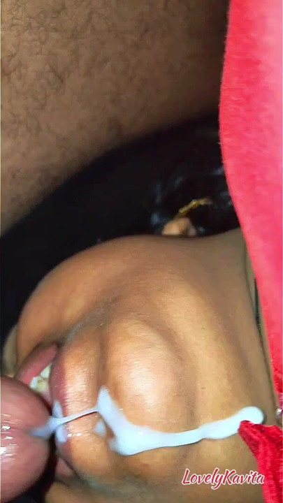 Sexy blowjob and cum in mouth while resting | Clip 1