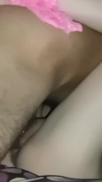 Epic moment from "I put on pink lingerie, I want my boy to fill me with milk with his thick cock"