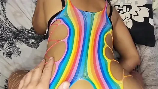 Erster Analsex für diese süße asiatische schlampe.