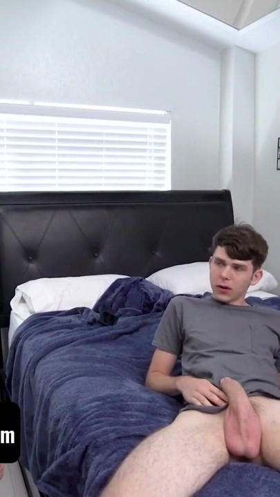 Perv Big Brothers Seduce Young Twink And Make Him Suck Their Cocks While They Fuck Him From Behind | Clip 1