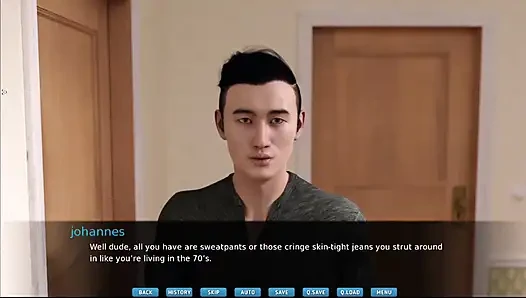 Terikat untuk menyenangkan #3 - Johannes menonton Julia tidur siang di baju tidur seksi.