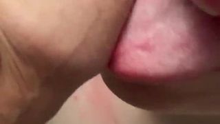 Housemate brought English girl home who licked my cock too