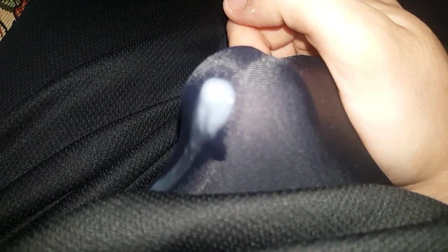 shiny black speedos