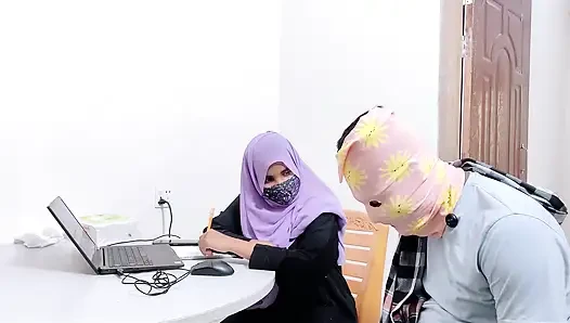 Hijabi Hot bank manager fuck by desi village Farmer Desi chudai xxx