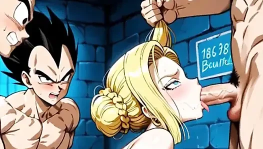 Fanfic-android18 Is a Slutty Little Bitch in Everyday Life