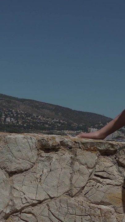 Thrilling moment from "SMALL GERMAN TEEN CANDICE HAS REAL POV BEACH SEX WITH OLD GUY"