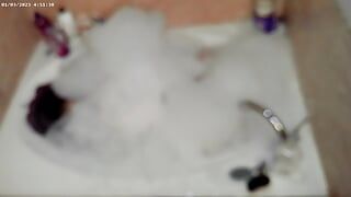 Bubble Bathing Time Tease