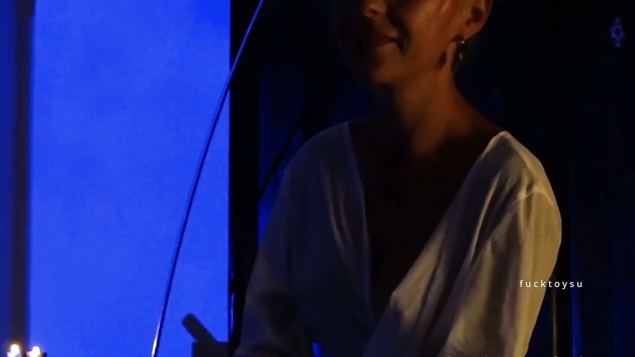Sensual Oiled Masseuse Topless Back Massage and Aesthetic Vaginal Pearl Expulsion