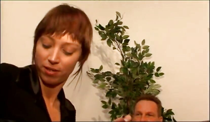 Old and young blonde milf fucking lesbian pussy licking threesome