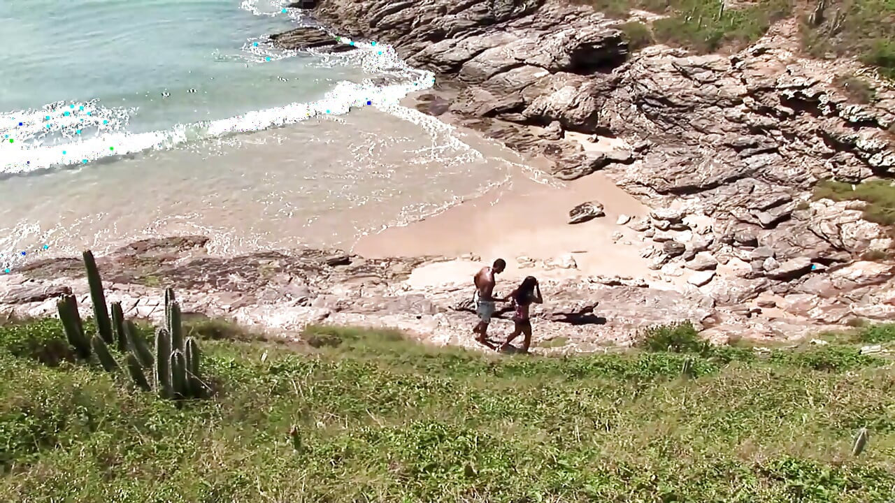 Fick meine latina-muschi am strand