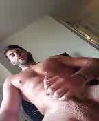 Hot solo cumshot