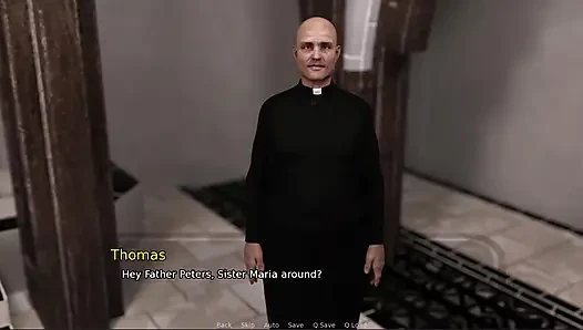 Omas haus 152, die nonne ist schwanger und samira gab mir einen handjob