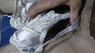 I shook my on top of my friend's panties.