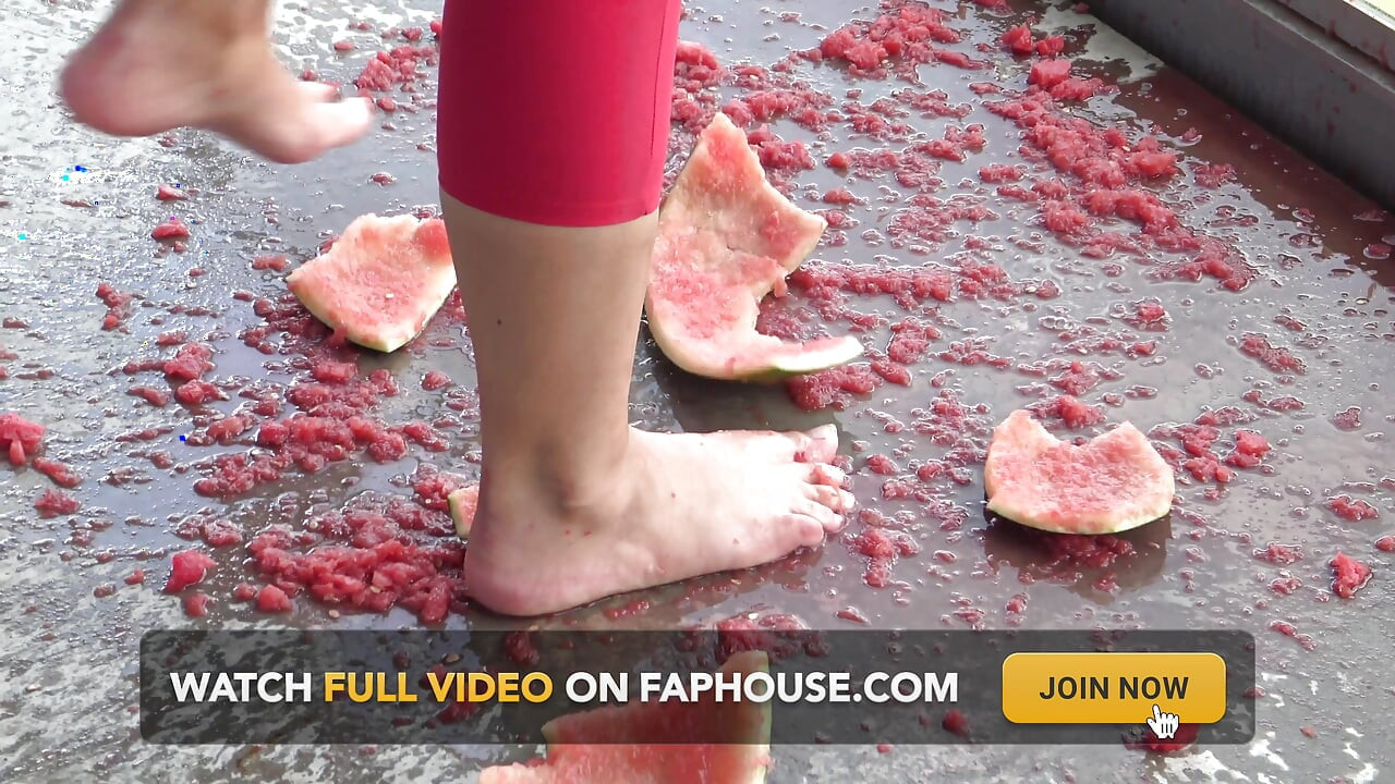 Watermelon feeding!