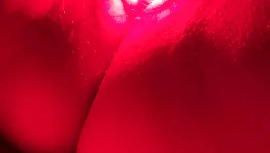 Red Light Dildo Play