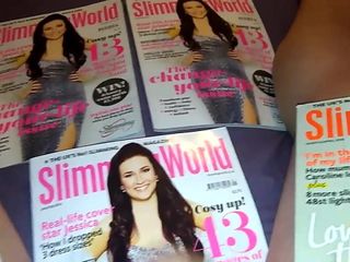Кончаю на World Slimming Magazine (Jennifer)