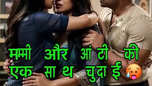 Mom and Aunt had a great drink together. Audio Story, Flowers, Funny, True Story.