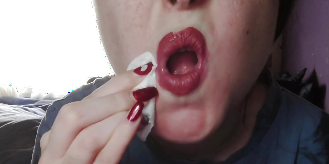 Lips and Lipstick Fetish