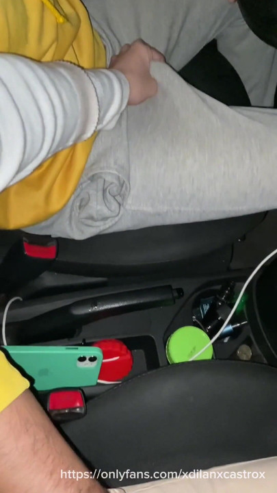 Iconic moment from "cruising stranger uber straight picks up beautiful young college student on the road fucks bareback in"