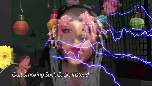 Aufhören, zu rauchen, lutschen sie stattdessen schwänze
