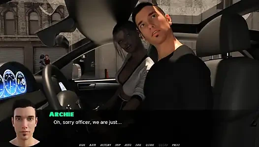 Aufregende spiele: das mädchen wurde bei einem blowjob erwischt und bekam ihr gesicht mit einer riesigen spermaladung in der auto-episode 10 bedeckt