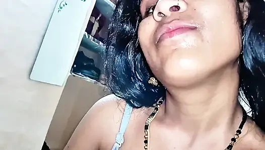 Hot and Beautiful Indian Wife Having Romantic Sex with Hasbend