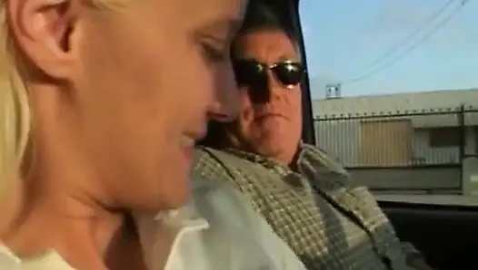 Blonde Mature Slut Fingers Dripping Pussy and Licks Clean