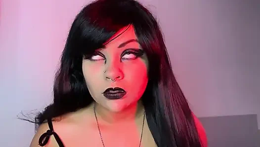 Joi menggulung mataku dengan warna putih