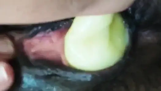 Desi horny girl masturbate with a dildo