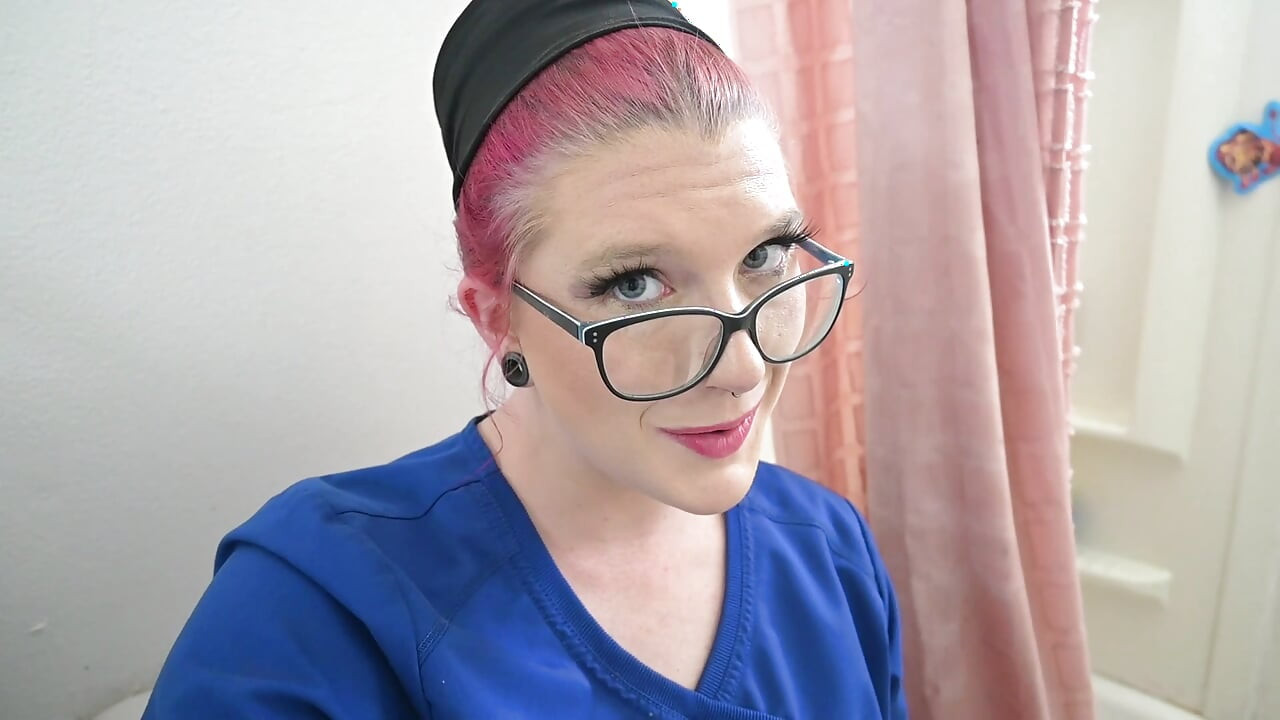 Pielęgniarka Ellie on: Bezpieczny seks analny