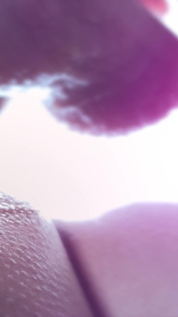 Pink Pussy Fucked with Big Dildo, Green Eyes and Deep Eye Contact | Clip 1