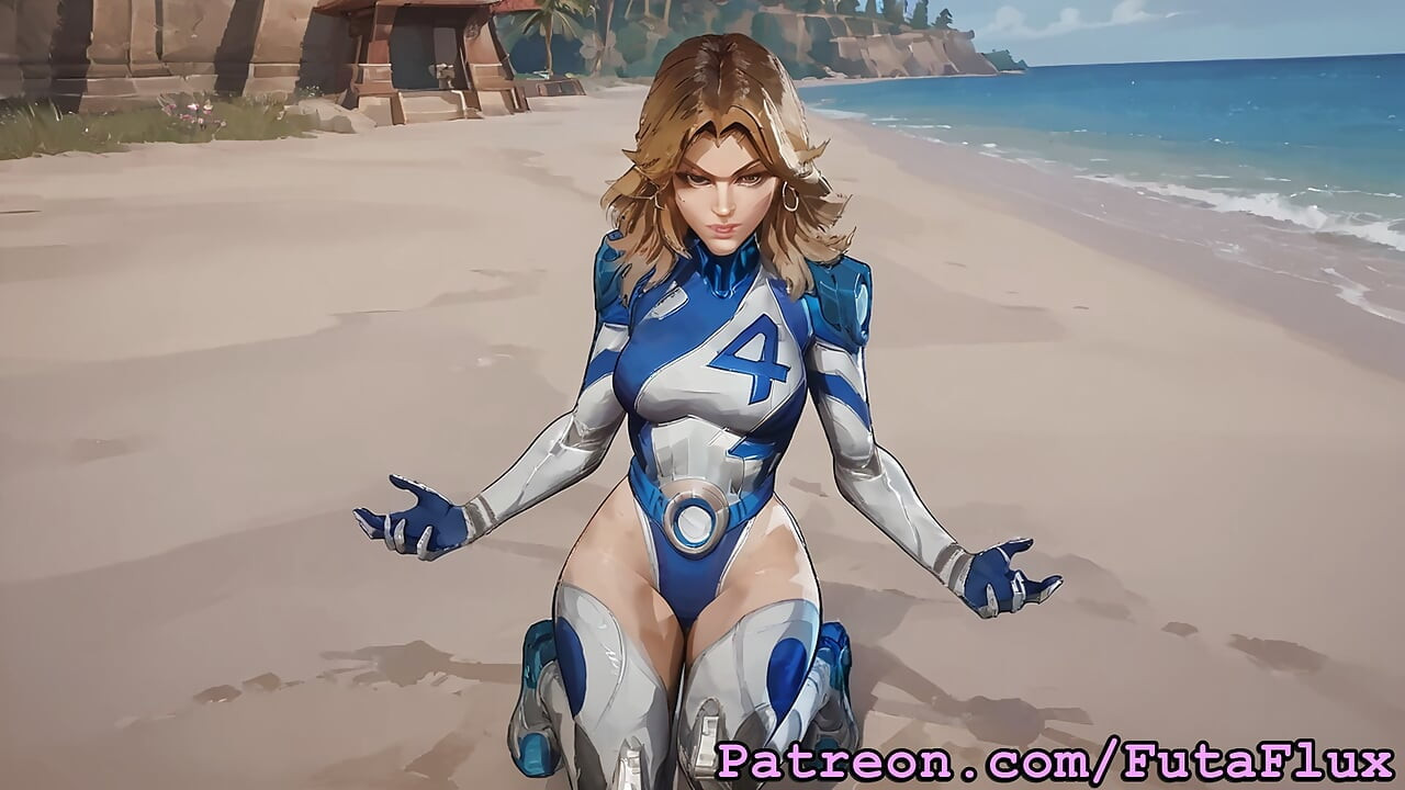 Futanari Nevidljiva Žena - Dr. Sue Storm