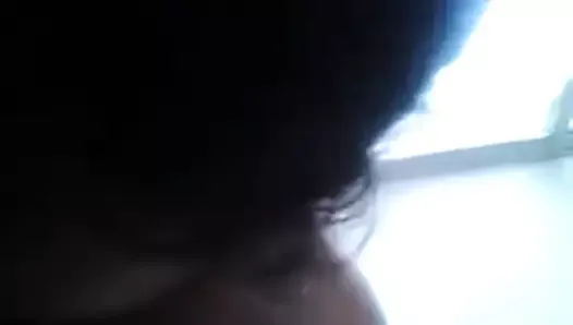 Indian girl gives palpitate blowjob and spitting