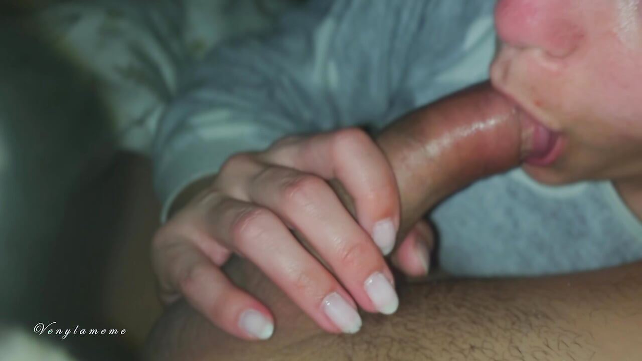 Bedtime Blowjob and Handjob for My Husband Before We Go to Bed