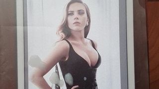 Трибьют спермы - Scarlett Johansson 3
