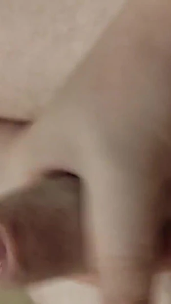 Key moment from "Real homemade cumshot of a hairy unshaven in the bathroom. Mobile Video for Women"