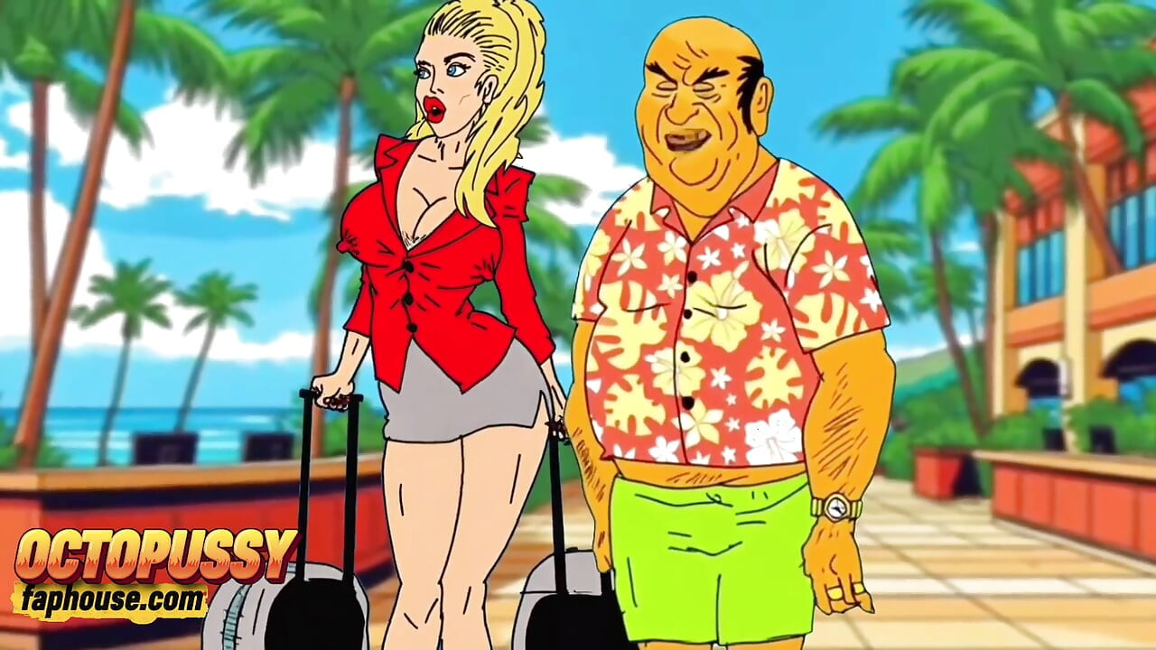 Curva căsătorită suge pulă mare și neagră și este futută într-un hotel din Hawaii