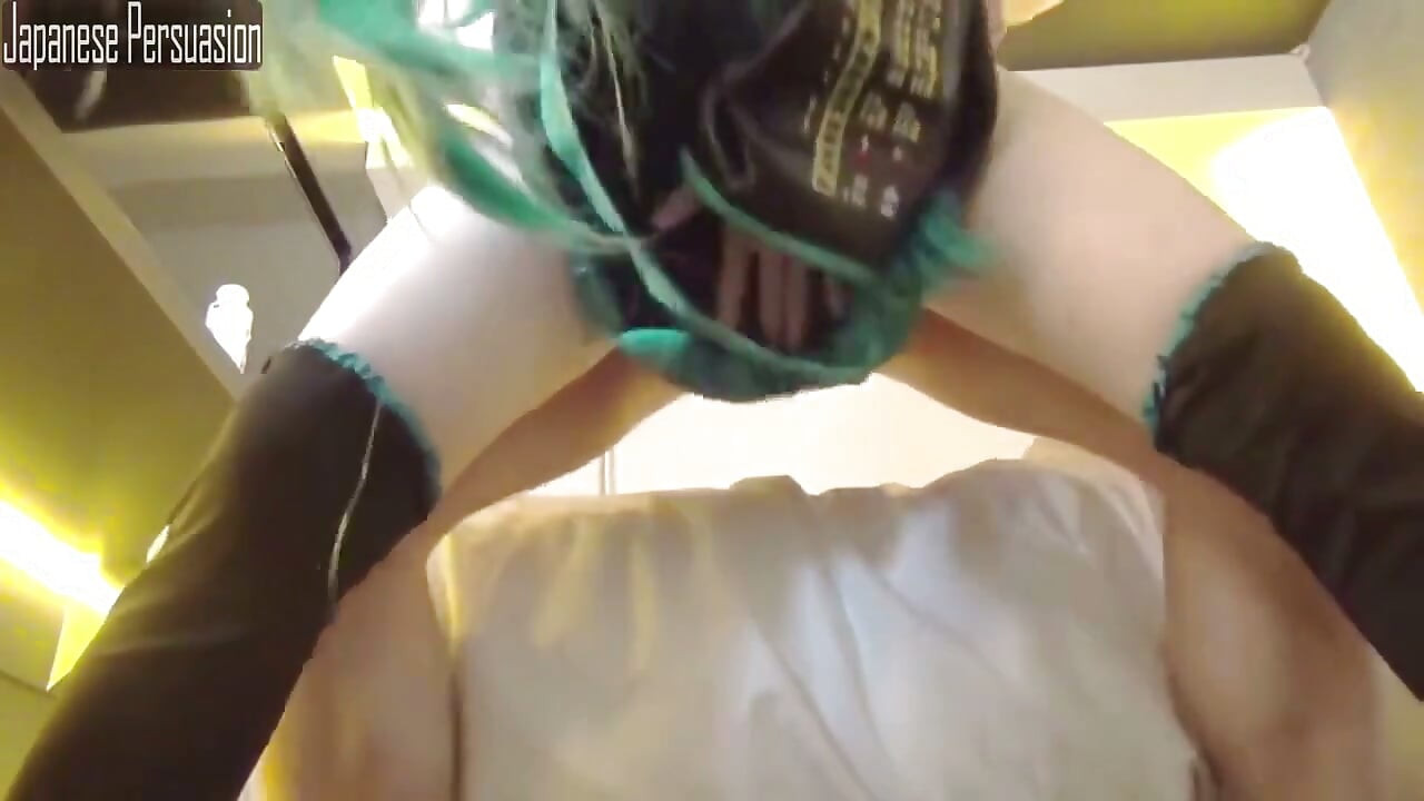 Miku cosplayer yeniden düzenlendi - klasik miku kostümü seks bölüm 2 - 1