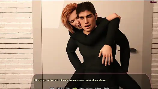 Haley hikayesi #6 - Diane direk dansı hareketlerini gösterdi