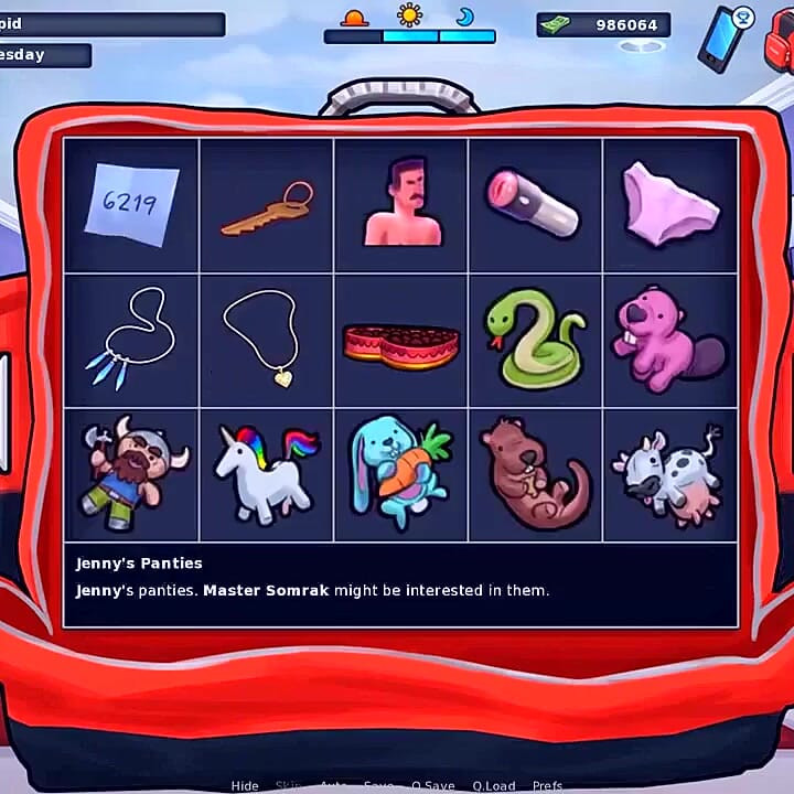 Summertime saga: stepmom kisses her stepson in the common room ep 40