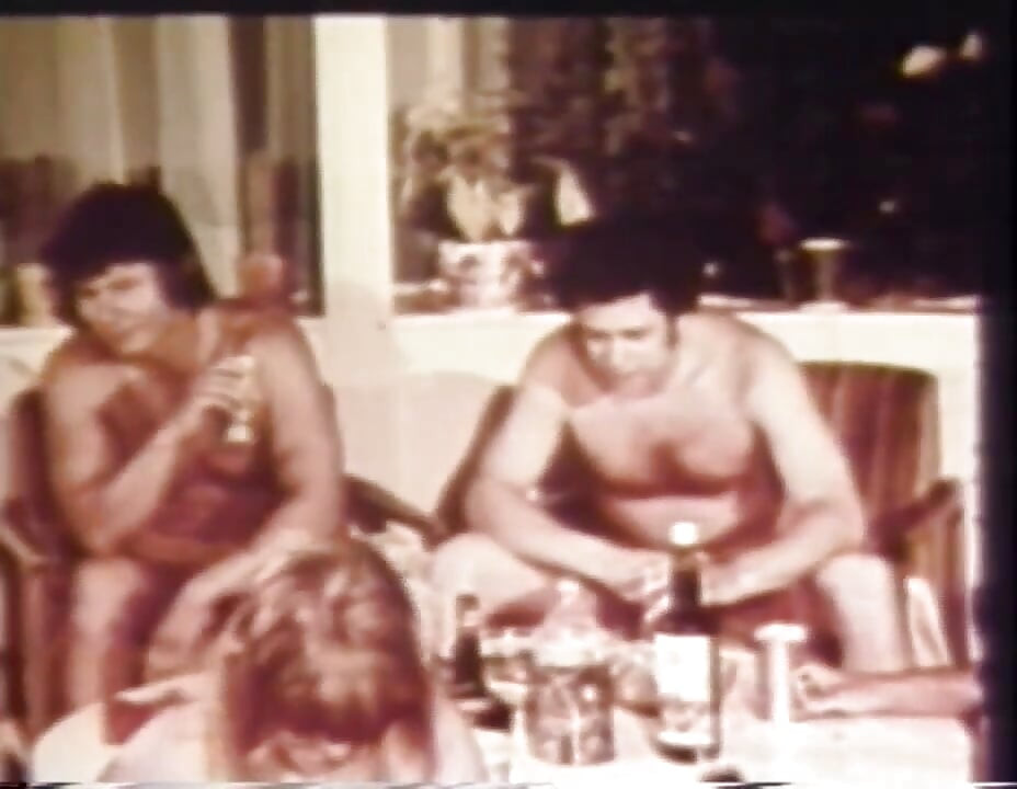 Szalony seks lesbijski w stylu vintage