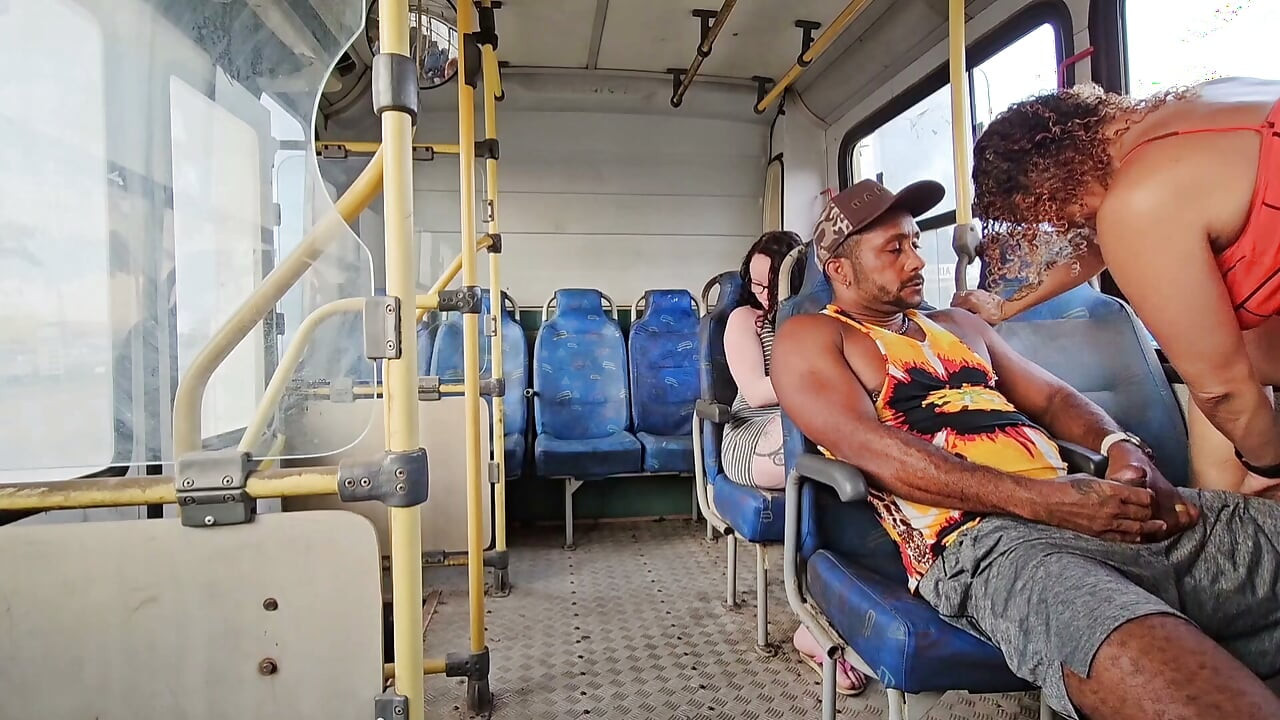 THERE WAS A LOT OF BITCHING DURING THE BUS TRIP TWO COUPLES FUCKING