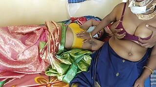 Domaćica u trojci vrelo jebanje