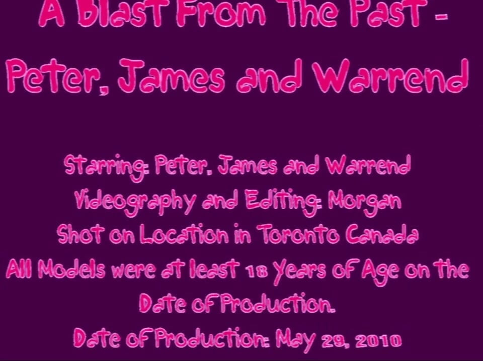 A blast from the past - Warrend, Peter, James
