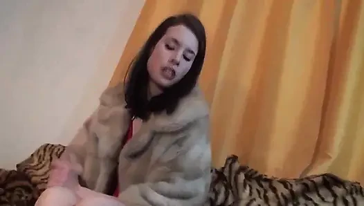 Whipped cream from the goddess' feet